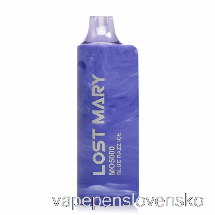 Stratené Mary Mo5000 Jednorazové Modré Razz ľadové Pero